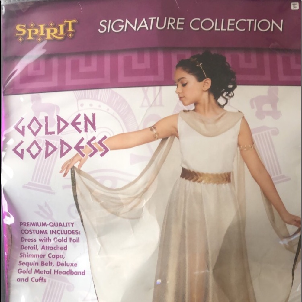 Golden Goddess costume